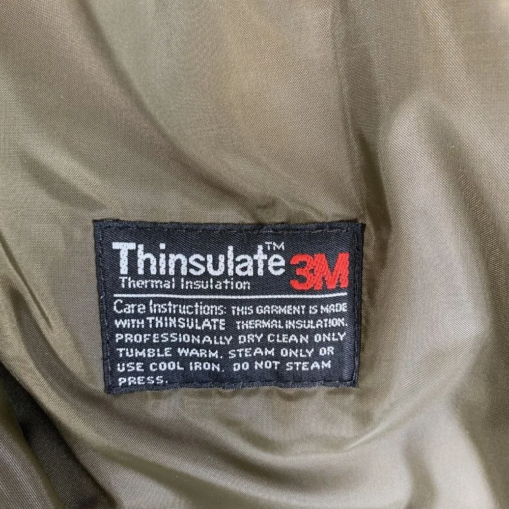 London Fog Trench Coat Men's Size 40 Reg. Tan Hidden Buttons Removable Liner - Picture 11 of 13